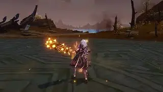 2.3 Arataki Itto GAMEPLAY Showcase [ Iddle, E, Q, Skill, Burst ] Genshin Impact 2.3