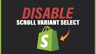 Prevent Scrolling While Selecting Product Variant - Shopify Dawn Theme