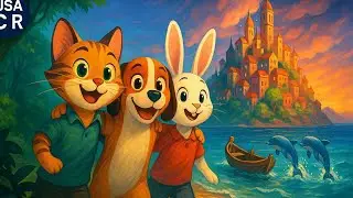 😱 CAT & Rabbit Adventure: From Wild Jungle to Dream City