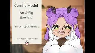 Live2d Chibi Vtuber model showcase #8
