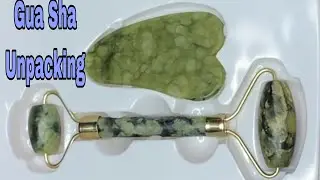 ✨Unpacking Gua Sha and Face roller😍 | Unpacking Package From Amazon.in | link in description ⬇️
