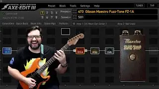 Drives of the Axe Fx III: Gibson Maestro Fuzz Pedal
