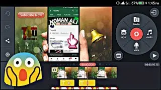 How To Make Subscribe And Bell icon Intro on Smartphone | step by step tutorial  2019 |Tech4U