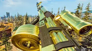 COD WARZONE BR GOLD AK-74 SOLO GAMEPLAY! (NO COMMENTARY)