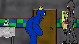 (DC2 PROJECT PLAYTİME/RAINBOW FRIEND) Blue Vs Killy Willy