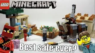 LEGO Minecraft: The Illager Raid Review!
