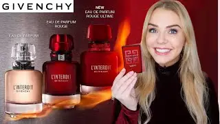 NEW GIVENCHY L'INTERDIT ROUGE ULTIME vs ROUGE vs THE ORIGINAL EAU DE PARFUM | Soki London