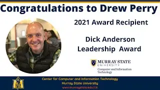 Murray State CIT Annual Awards - Dick Anderson Leadership Award