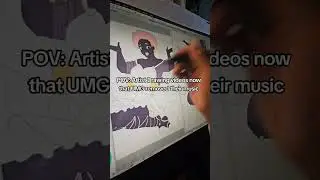 Tiktok Drawing Process videos now that UMG removed the music😅