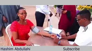 Garissa Health Department Team during  lifestyle disease awareness campaign