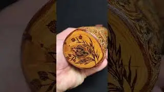 Meditative wooden ocarina made from apricot 🌳