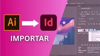 How to import vectors from Illustrator to InDesign quickly and easily | Adobe InDesign Course