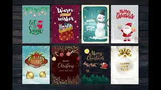 I will do christmas card, greeting card, holiday invitations,  #christmascardmaking