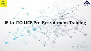 Day-1 Pre-Recruitment Training on LICE JTO