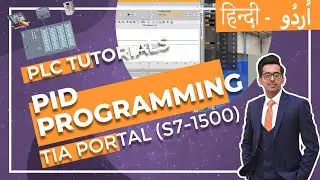 PID level Control on Factory IO with TIA Portal - Siemens S7-1200/S7-1500 PLC (Urdu/Hindi)
