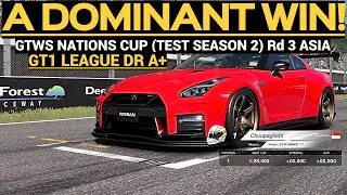 Gran Turismo 7 - A DOMINANT WIN!! GTWS Nations Cup Test Season 2 Round 3 Asia!