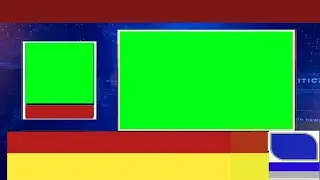 copyright Free/  Green Screen News studio Lower third and breaking news Bumper | Free to use