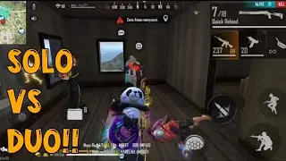 SOLO VS DUO PAKE BAJU PHOENIX FORCE DI AWAL SEASON - GARENA FREE FIRE