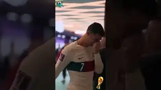 Роналду плачет после вылета Португалии. #футбол #роналду #ronaldo #qatar