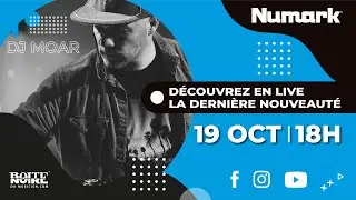[LIVE REPLAY] Discover the NUMARK MIXSTREAM PRO with DJ MOAR (La Boite Noire)