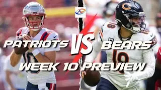 Bears vs Patriots Week 10 Preview & Predictions!! || Bears Keep Home Streak Alive??