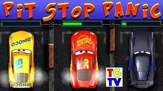 Disney Cars Ultimate Lightning McQueen Pit Stop Panic 