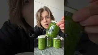 Self made pesto