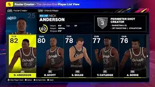 NBA 2K25: Orlando Magic '91-'92 classic team - Jordan Era