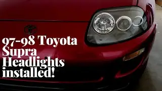 97-98 Toyota Headlights! | JDM Toyota Supra