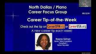 North Dallas / Plano CFG - 9/13/24 - "Networking 101" with Don Nebhan