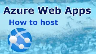 Hostowanie Azure Web Apps z .NET 7