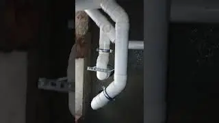 Plumbing Work UPVC Hanging installation