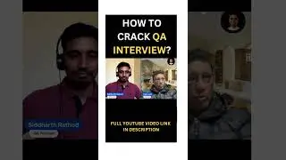 How to CRACK QA Interview ?