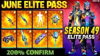 June Elite Pass pass free fire 2022 || Season 49 ELITE PASS Full Video | Noor's Gaming