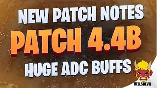 WILD RIFT | New Patch 4.4B Patch Notes! | HUGE ADC BUFFS!
