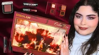 SHEGLAM EMBER ROSE FULL COLLECTION | Unboxing, Swatches and Try-On