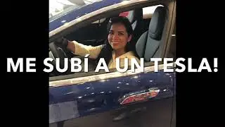 Me subí a un @tesla en San Diego, CA.