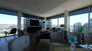 Manual blinds converted to motorised in city apartment