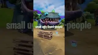 UGLY SMALL LIZARD-PEOPLE IN FORTNITE?! 