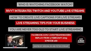 Live Stream News Week Commencing 3 February 2019