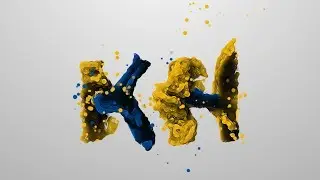 My new Particles Logo Intro & Text Animation