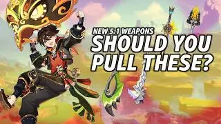 NEW NATLAN GACHA WEAPONS! Who Can Best Use Them? | Genshin Impact 5.1 Weapon Analysis