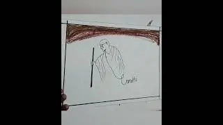 2 October Gandhi jayanti special drawing ||#short#sonamartwork