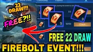 FREE 22 DRAW TOKENS IN FLARE UP EVENT (2020) | MLBB