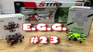 Everything Gotta Go Giveaway  #23 - 3 RC Giveaway Potensic A22, Syma S111G & Eachine E016H