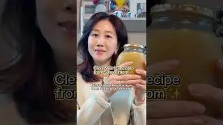 Clear skin tea recipe from Korean mom