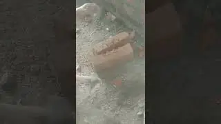 How Cut Bricks in two part and install | How to make hole