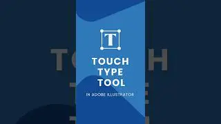 Touch Type Tool in #adobeillustrator