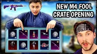NEW M4 FOOL CRATE OPENING + MY NEW MYTHIC OUTFITS 💥 PUBG MOBILE