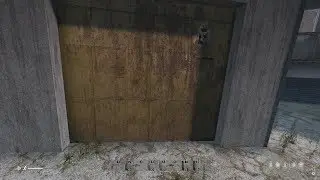 DayZ 1.04 BaseBuildingPlus - Бетонная стена с воротами